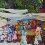 57th Watercolor West 57th Watercolor West